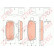 Brake Pad Set, disc brake GDB4143 TRW, Thumbnail 2