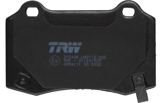 Brake Pad Set, disc brake GDB4171 TRW, Image 4