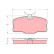 Brake Pad Set, disc brake GDB418 TRW, Thumbnail 2