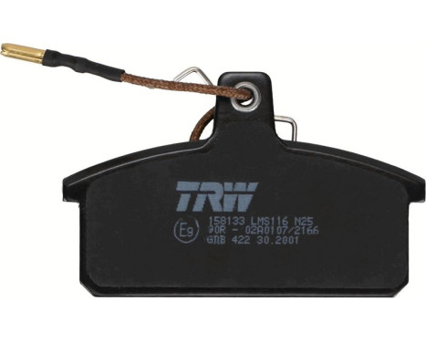 Brake Pad Set, disc brake GDB422 TRW, Image 3