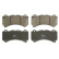 Brake Pad Set, disc brake GDB4450 TRW