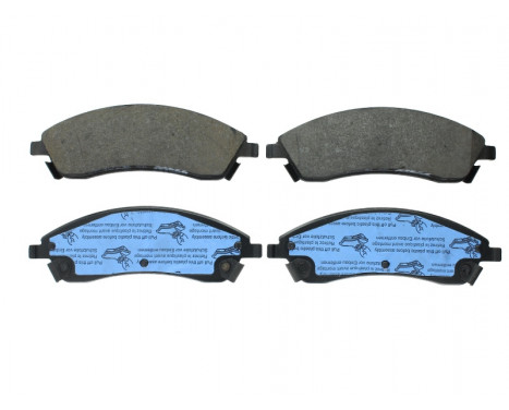 Brake Pad Set, disc brake GDB4451 TRW