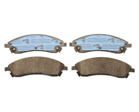 Brake Pad Set, disc brake GDB4451 TRW, Image 3