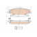 Brake Pad Set, disc brake GDB4452 TRW, Thumbnail 2