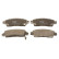 Brake Pad Set, disc brake GDB4455 TRW, Thumbnail 2