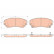 Brake Pad Set, disc brake GDB4456 TRW, Thumbnail 2
