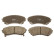 Brake Pad Set, disc brake GDB4456 TRW, Thumbnail 3