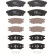 Brake Pad Set, disc brake GDB4459 TRW