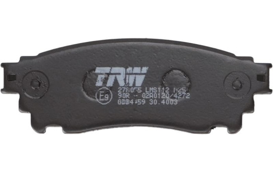 Brake Pad Set, disc brake GDB4459 TRW, Image 3