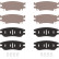 Brake Pad Set, disc brake GDB4459 TRW, Thumbnail 4