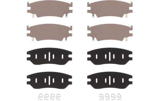 Brake Pad Set, disc brake GDB4459 TRW, Image 4