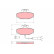 Brake Pad Set, disc brake GDB462 TRW, Thumbnail 2