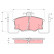 Brake Pad Set, disc brake GDB464 TRW, Thumbnail 2