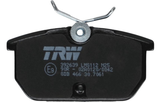 Brake Pad Set, disc brake GDB466 TRW, Image 4