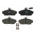 Brake Pad Set, disc brake GDB479 TRW