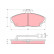 Brake Pad Set, disc brake GDB479 TRW, Thumbnail 2