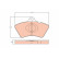 Brake pad set, disc brake GDB5081 TRW, Thumbnail 3
