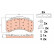 Brake pad set, disc brake GDB5116 TRW