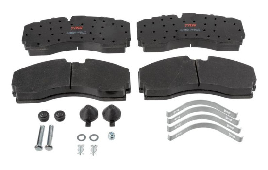 Brake Pad Set, disc brake GDB5121 TRW, Image 2