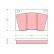 Brake Pad Set, disc brake GDB531 TRW, Thumbnail 2