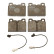 Brake Pad Set, disc brake GDB680 TRW, Thumbnail 3