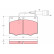 Brake Pad Set, disc brake GDB691 TRW, Thumbnail 2