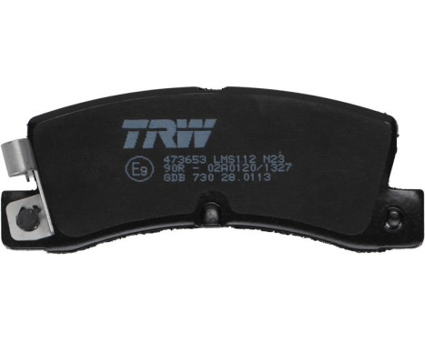 Brake Pad Set, disc brake GDB730 TRW, Image 4