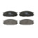 Brake Pad Set, disc brake GDB745 TRW