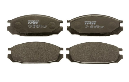 Brake Pad Set, disc brake GDB745 TRW, Image 3