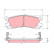 Brake Pad Set, disc brake GDB746 TRW, Thumbnail 2