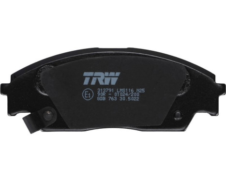 Brake Pad Set, disc brake GDB763 TRW, Image 4