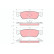 Brake Pad Set, disc brake GDB768 TRW, Thumbnail 2
