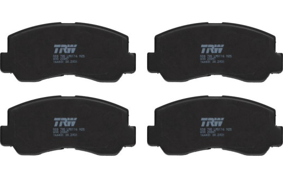 Brake Pad Set, disc brake GDB785 TRW, Image 2