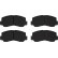 Brake Pad Set, disc brake GDB785 TRW, Thumbnail 3