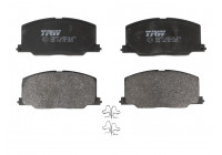 Brake Pad Set, disc brake GDB798 TRW