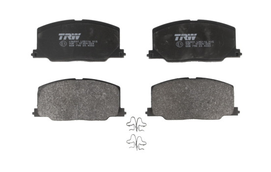 Brake Pad Set, disc brake GDB798 TRW