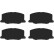 Brake Pad Set, disc brake GDB798 TRW, Thumbnail 3