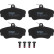 Brake Pad Set, disc brake GDB812 TRW, Thumbnail 2