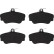 Brake Pad Set, disc brake GDB812 TRW, Thumbnail 3