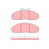 Brake Pad Set, disc brake GDB827 TRW, Thumbnail 2