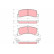 Brake Pad Set, disc brake GDB871 TRW, Thumbnail 2