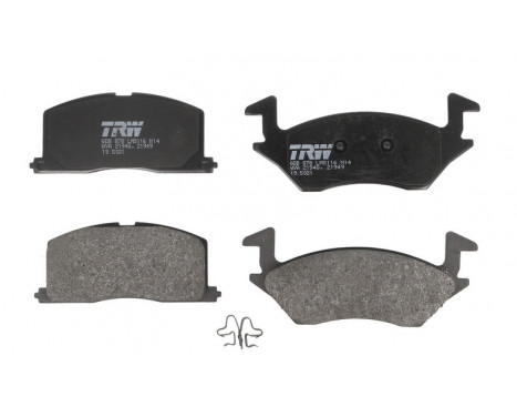 Brake Pad Set, disc brake GDB878 TRW