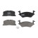 Brake Pad Set, disc brake GDB878 TRW