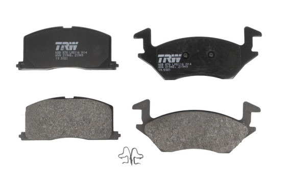 Brake Pad Set, disc brake GDB878 TRW