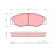 Brake Pad Set, disc brake GDB903 TRW, Thumbnail 2