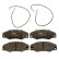 Brake Pad Set, disc brake GDB903 TRW, Thumbnail 3