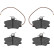 Brake Pad Set, disc brake GDB968 TRW, Thumbnail 3