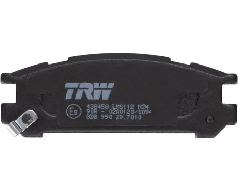 Brake Pad Set, disc brake GDB990 TRW, Image 4