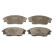 Brake Pad Set, disc brake GDB991 TRW, Thumbnail 3