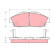 Brake Pad Set, disc brake GDB996 TRW, Thumbnail 2